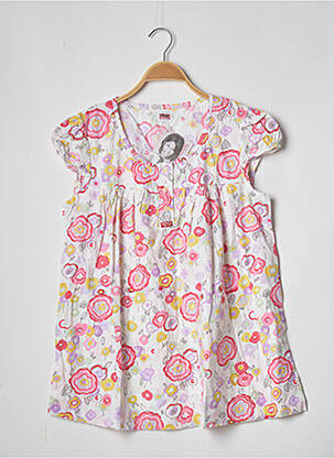 Blouse imprimé fleurs manches courtes rose BANANA MOON femme