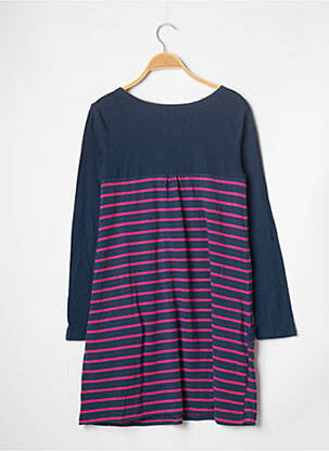 Robe courte manches longues manches longues bleu BANANA MOON femme