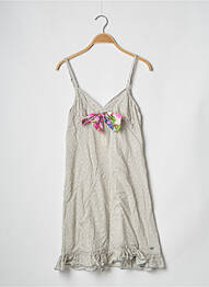 Nuisette/combinette col v gris BANANA MOON femme