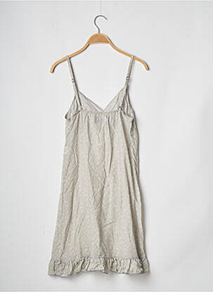 Nuisette/combinette col v gris BANANA MOON femme