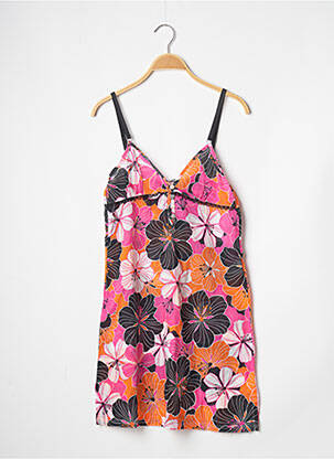 Nuisette/combinette col v rose BANANA MOON femme