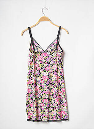 Nuisette/combinette tissage satiné noir BANANA MOON femme