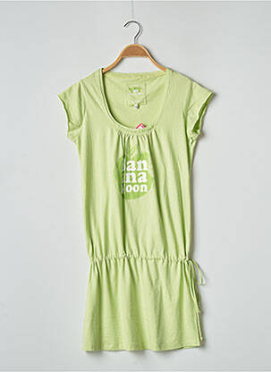 Chemise de nuit sérigraphie vert BANANA MOON femme