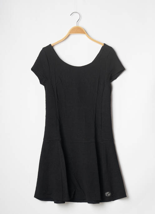 Robe courte manches courtes manches courtes noir BANANA MOON femme