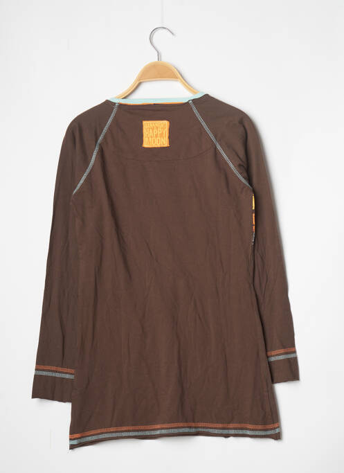 Chemise de nuit marron BANANA MOON pour femme