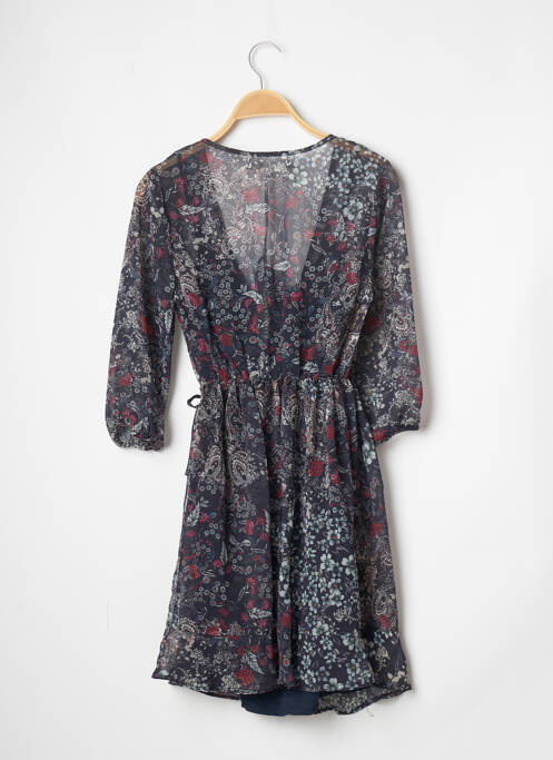 Robe courte bleu BANANA MOON pour femme