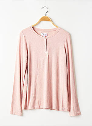 Pyjama col rond rose BANANA MOON femme