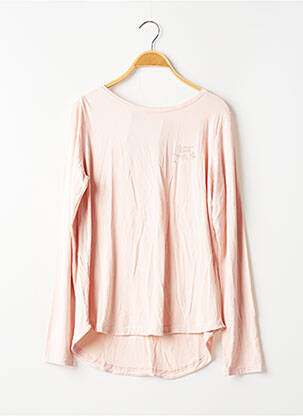 Tunique manches longues col rond rose BANANA MOON femme