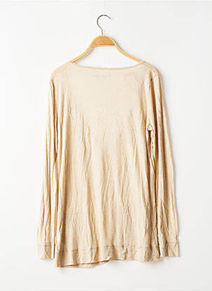 Gilet manches longues stretch beige BANANA MOON femme