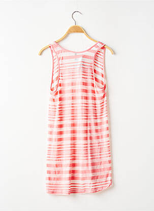 Tunique sans manche légère et transparente rose BANANA MOON femme