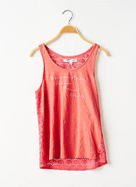 Top stretch sans manche rose BANANA MOON femme