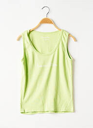 Débardeur coupe droite sans manche vert BANANA MOON femme