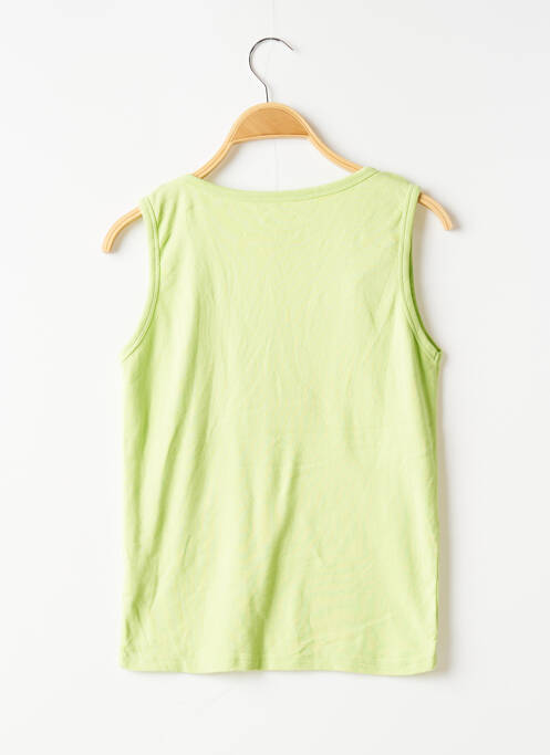 Débardeur sérigraphie sans manche vert BANANA MOON femme