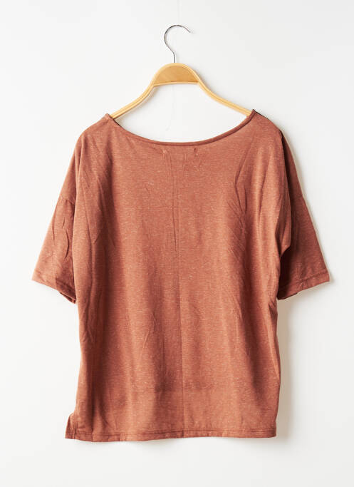 Top marron BANANA MOON pour femme