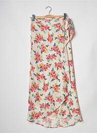 Jupe longue coupe droite rose BANANA MOON femme
