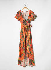 Robe longue orange BANANA MOON pour femme seconde vue