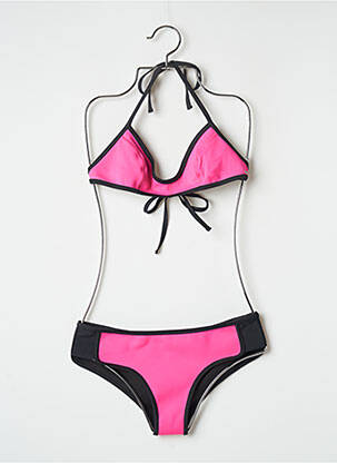 Maillot de bain 2 pièces stretch rose BANANA MOON femme