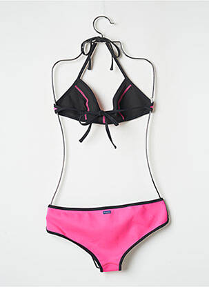 Maillot de bain 2 pièces stretch rose BANANA MOON femme