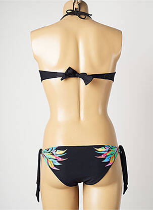 Maillot de bain 2 pièces stretch noir BANANA MOON femme