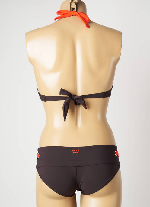 Maillot de bain 2 pièces marron BANANA MOON pour femme