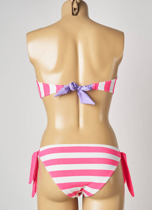 Maillot de bain 2 pièces rose BANANA MOON pour femme