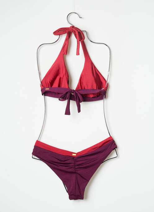 Maillot de bain 2 pièces violet BANANA MOON pour femme