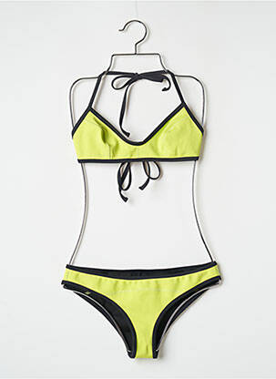 Maillot de bain 2 pièces stretch vert BANANA MOON femme