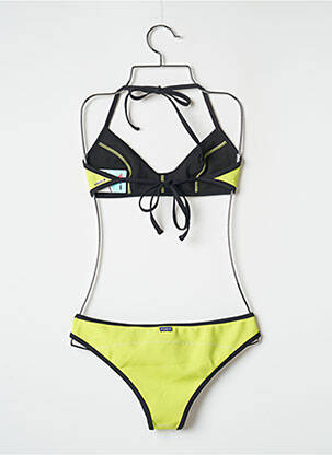 Maillot de bain 2 pièces stretch vert BANANA MOON femme
