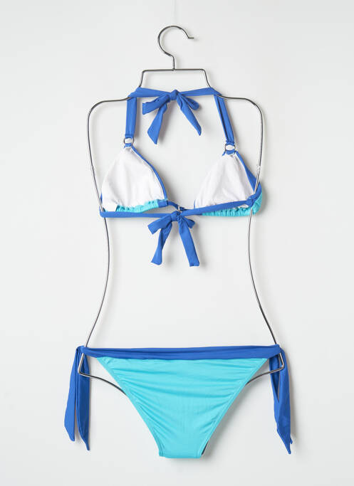 Maillot de bain 2 pièces bleu BANANA MOON pour femme