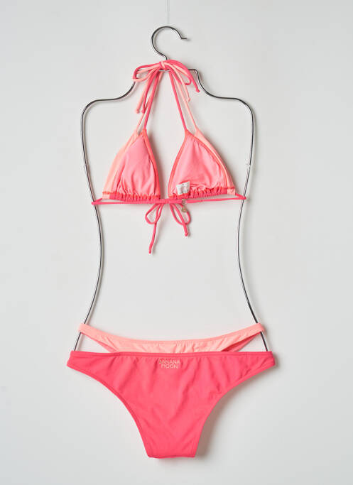 Maillot de bain 2 pièces rose BANANA MOON femme