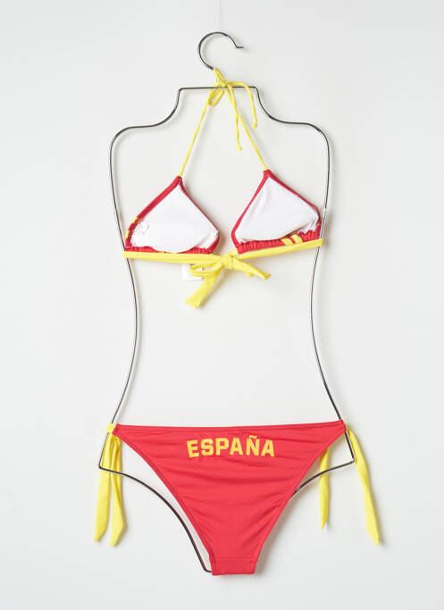 Maillot de bain 2 pièces rouge BANANA MOON pour femme