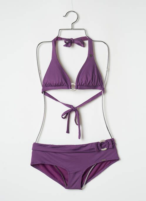 Maillot de bain 2 pièces violet BANANA MOON pour femme