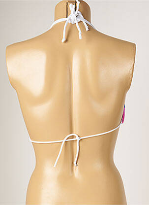 Haut de maillot de bain stretch haut triangles bleu BANANA MOON femme