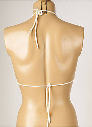 Haut de maillot de bain stretch haut triangles beige BANANA MOON femme