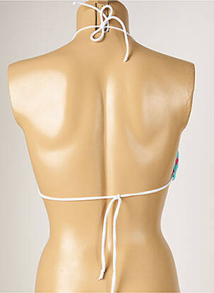 Haut de maillot de bain stretch haut triangles bleu BANANA MOON femme