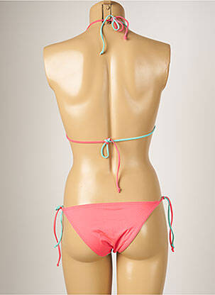 Maillot de bain 2 pièces stretch haut soutien-gorge moulé bleu BANANA MOON femme