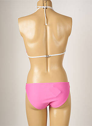 Maillot de bain 2 pièces stretch rose BANANA MOON femme