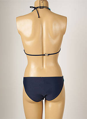 Maillot de bain 2 pièces stretch bleu BANANA MOON femme
