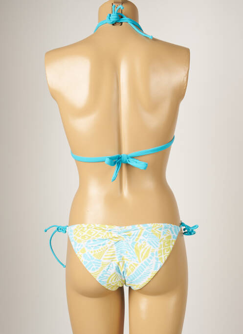 Maillot de bain 2 pièces bleu BANANA MOON pour femme