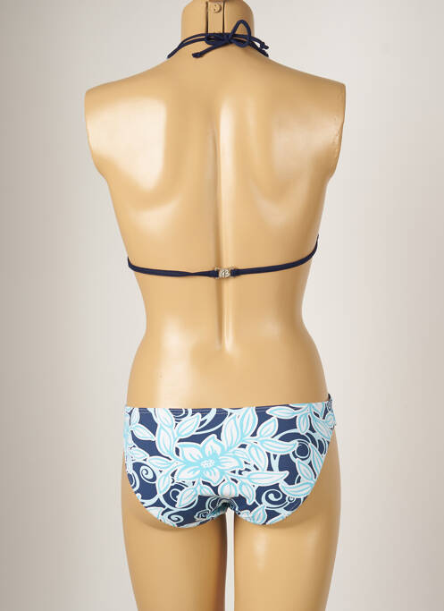 Maillot de bain 2 pièces bleu BANANA MOON femme