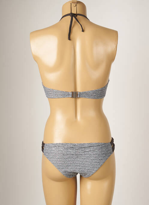 Maillot de bain 2 pièces gris BANANA MOON pour femme