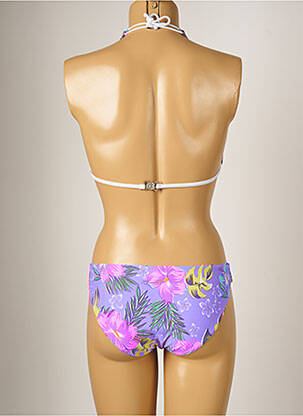 Maillot de bain 2 pièces stretch violet BANANA MOON femme