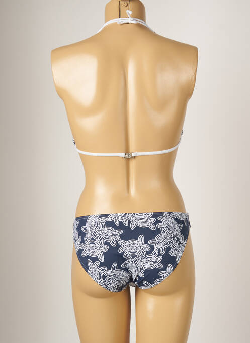 Maillot de bain 2 pièces bleu BANANA MOON pour femme