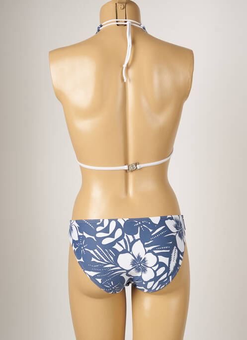 Maillot de bain 2 pièces bleu BANANA MOON pour femme