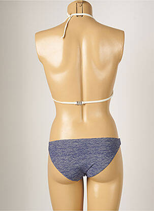 Maillot de bain 2 pièces stretch bleu BANANA MOON femme