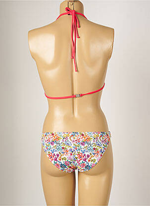 Maillot de bain 2 pièces stretch haut triangles rose BANANA MOON femme