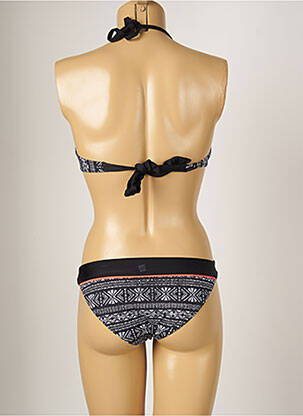 Maillot de bain 2 pièces stretch haut soutien-gorge moulé noir BANANA MOON femme