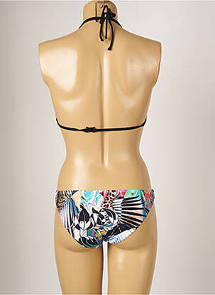 Maillot de bain 2 pièces stretch haut triangles bleu BANANA MOON femme