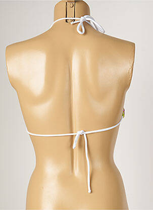 Haut de maillot de bain stretch haut triangles vert BANANA MOON femme