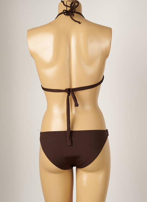 Maillot de bain 2 pièces marron BANANA MOON pour femme